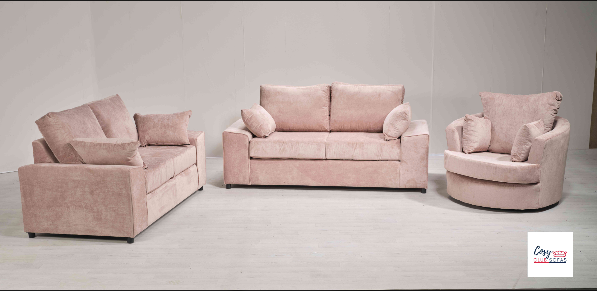 Amalfi Fabric Sofa | Luxurious Comfort | Cosy Club Sofas