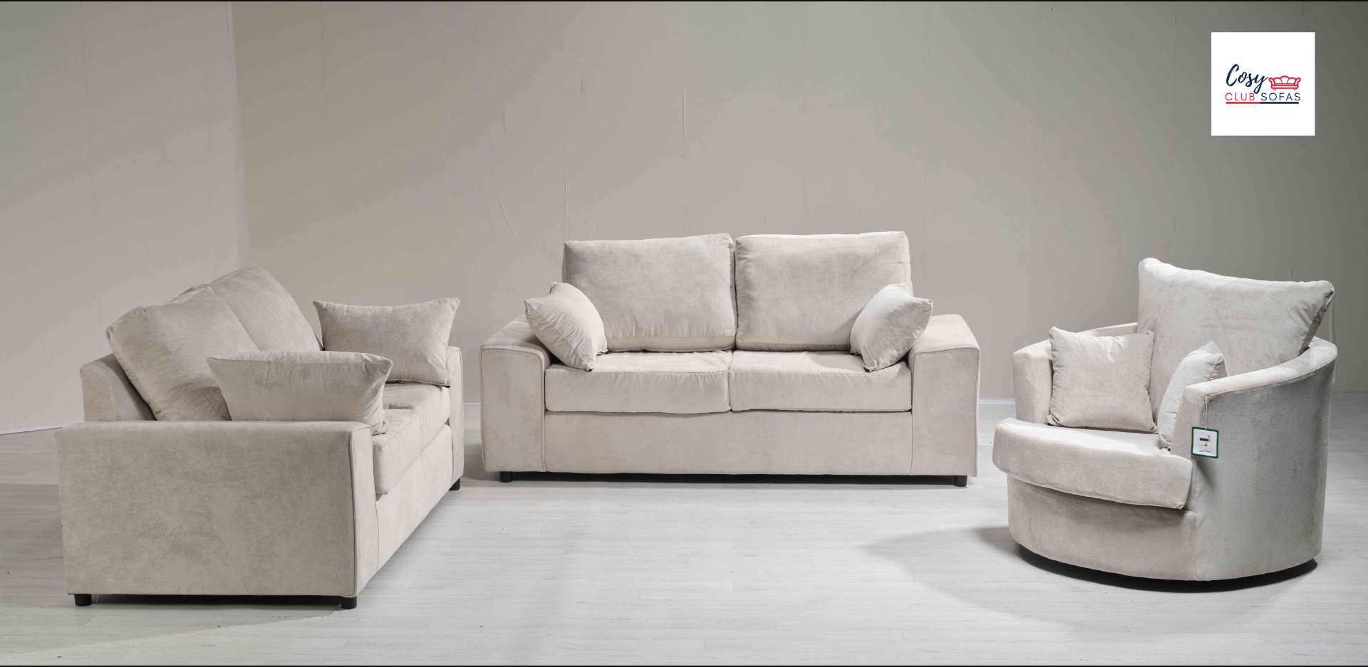 Amalfi Fabric Sofa | Luxurious Comfort | Cosy Club Sofas